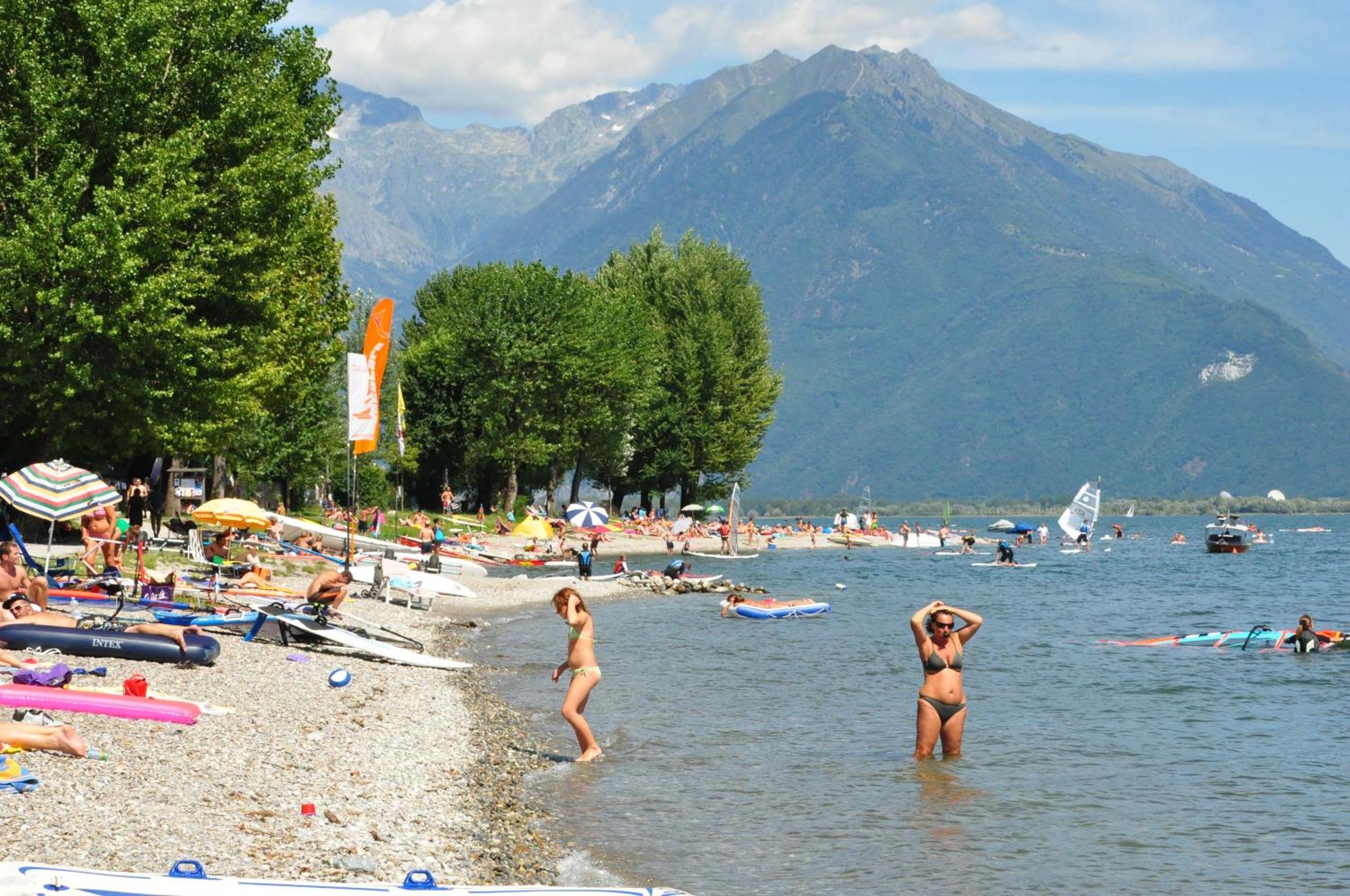 Camping Villaggio Paradiso Domaso Kültér fotó
